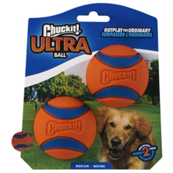 Chuck It Other - NWT - Chuckit! Ultra Dog Toy Ball - Medium 2 Set